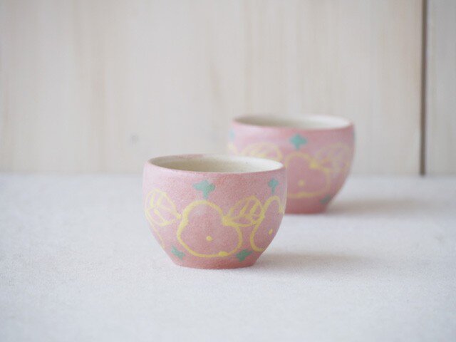 いっちん豆小鉢(丸)-ピンク-の画像1枚目