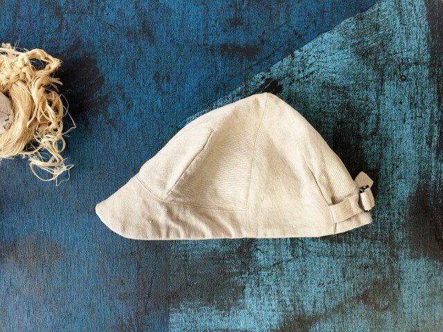 "one-washed" LOKACAP|HARD LINEN 【M】の画像1枚目