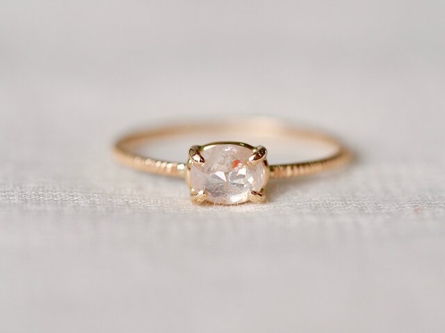 Pink Veil Diamond Ringの画像1枚目