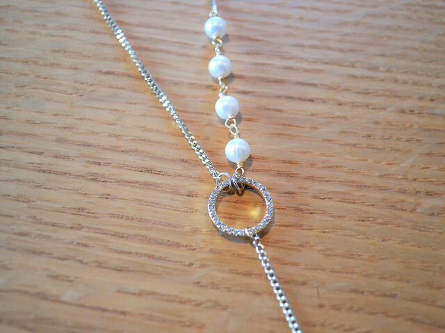mie-sukepreek プリーク　テウチ　ラリエットネックレス　パール PREEK - 【お取り寄せ注文可能】Baroque Pearl Lariat Necklace