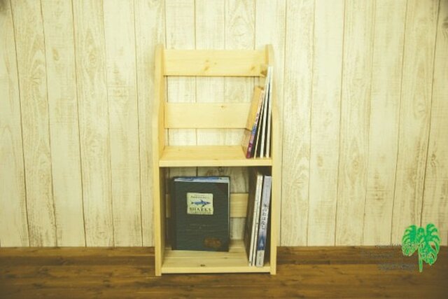 ラック　　ハンドメイド絵本棚 絵本棚*ランドセルラック*フリーラック*ハンドメイド*家具~ミディアム