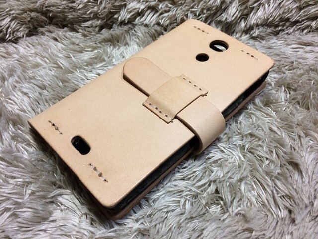 JAKE様オーダー Galaxy Feel SC-04J レザーケース 左開きの画像1枚目