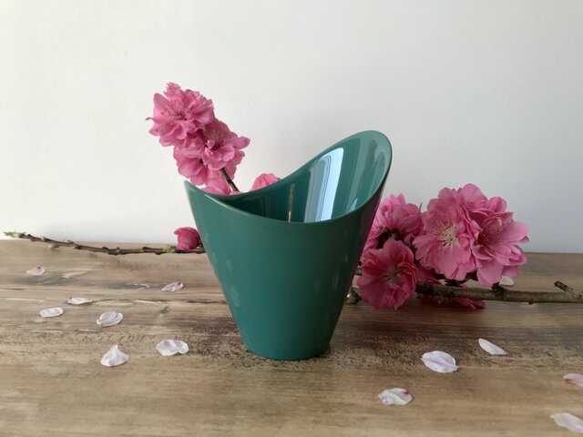 FLOREPOLIE 漆器・カップ 翡翠(グリーン)の画像1枚目