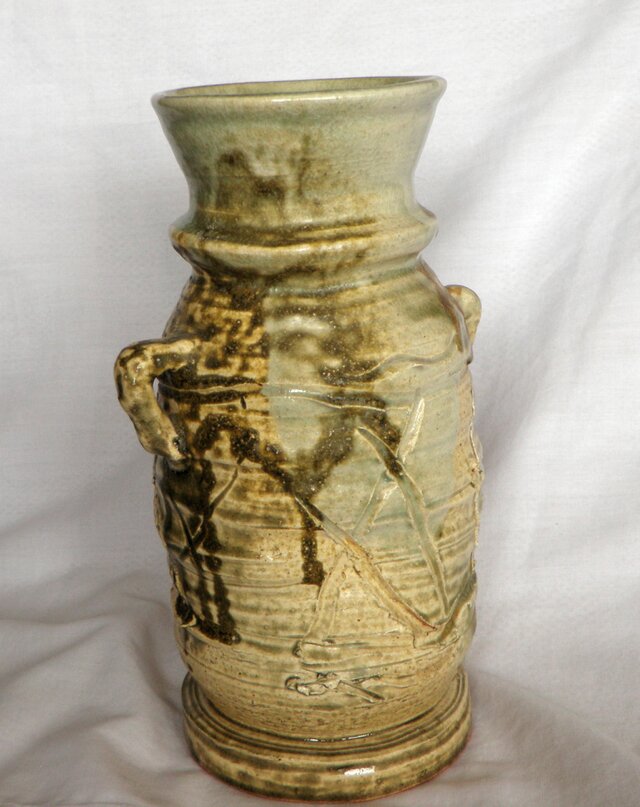 伊賀焼　花瓶