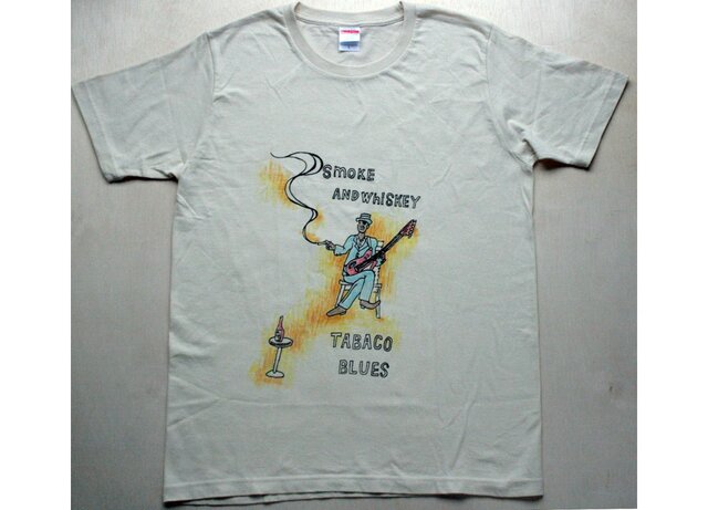 タバコブルース Tシャツ メンズの画像1枚目