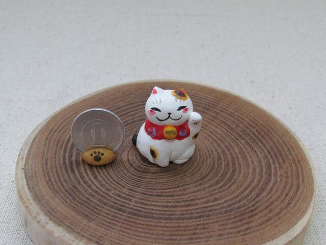 豆招き猫 1の画像1枚目