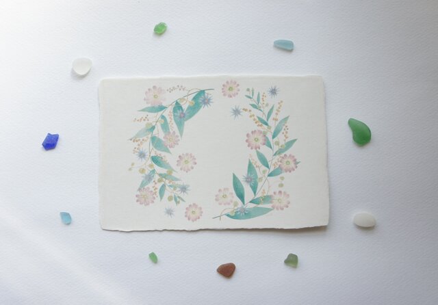 絵葉書【はなのわ】の画像1枚目
