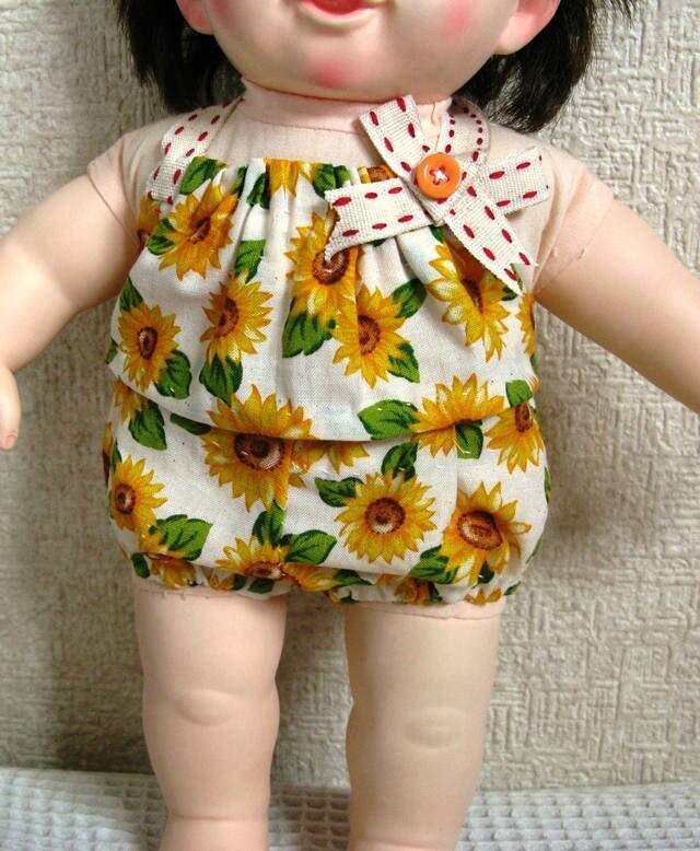 ぽぽちゃん、ちぃぽぽちゃん☆セパレート水着(ひまわり)の画像1枚目