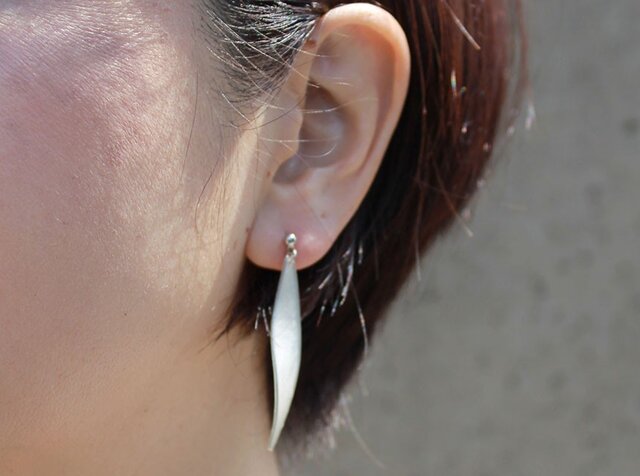 新品未使用　hazama 惹く手あまたのピアス　 シルバー 2024-25AW 惹く手あまたのピアス #hazama_fashion