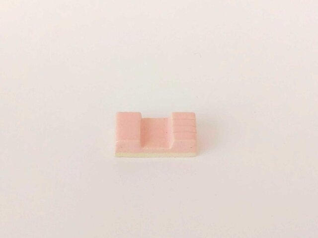 箸置き(スクエア・桜色)の画像1枚目