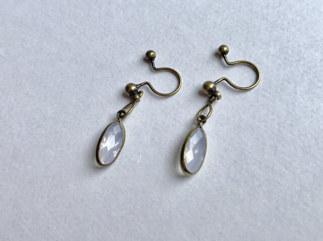 ノンホールピアス No.889スモークの画像1枚目