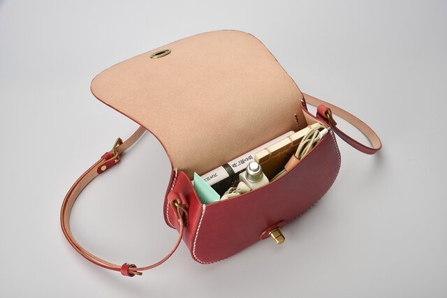 切線派】バージョンアップ 本革 ショルダーバッグ クラシックサドル