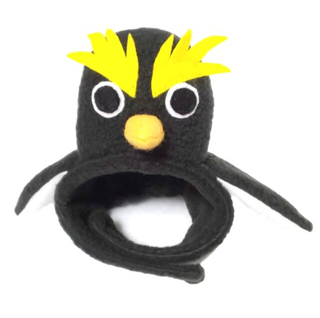 イワトビペンギンのかぶりもの 帽子 S M L Iichi ハンドメイド クラフト作品 手仕事品の通販