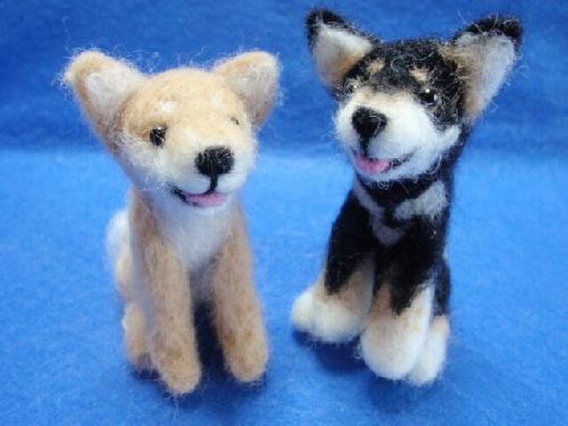 オーダーメイド 羊毛犬 マスコット Sサイズ Iichi ハンドメイド クラフト作品 手仕事品の通販