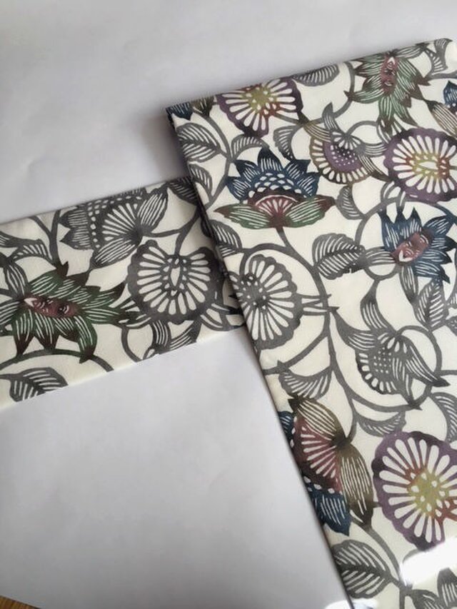 結城紬紅型名古屋帯【送料無料】 | iichi 日々の暮らしを心地よくする