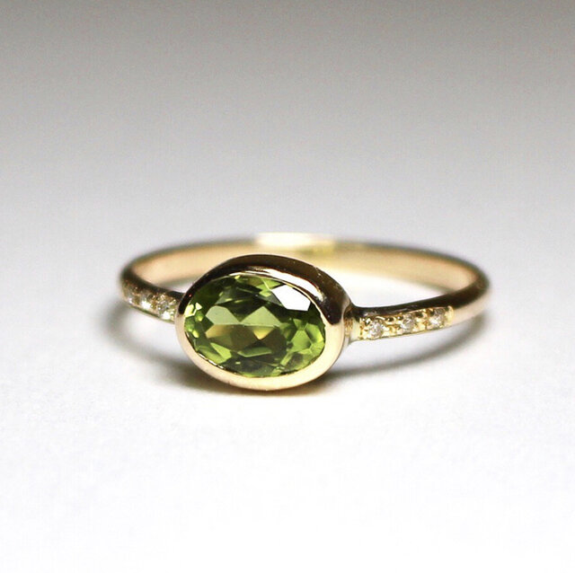 Peridot 5×7 Ringの画像1枚目