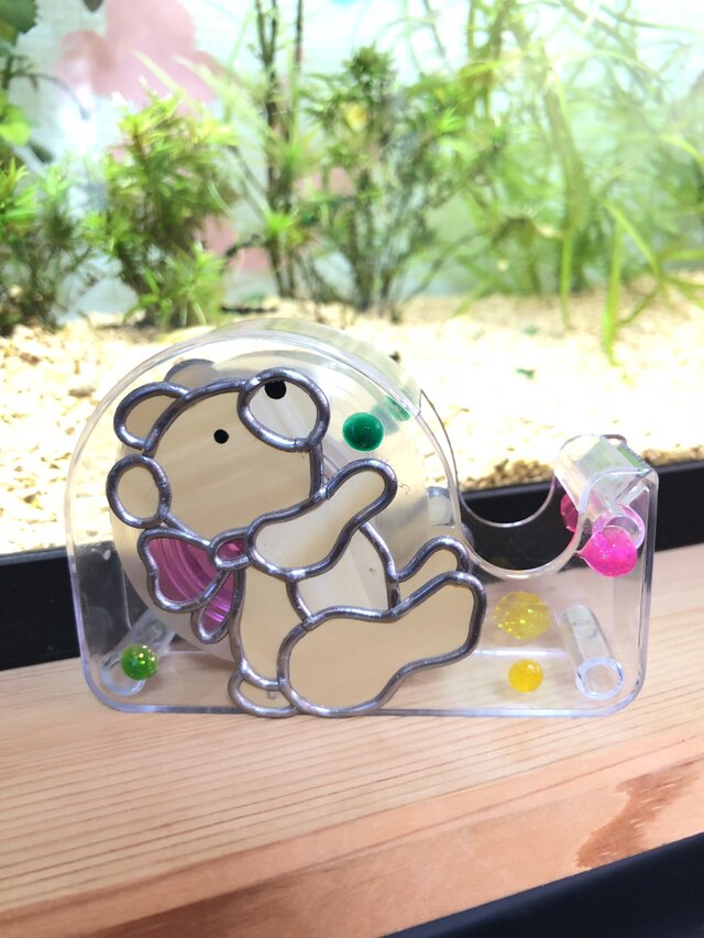 ミニテープカッター(クマさん)の画像1枚目