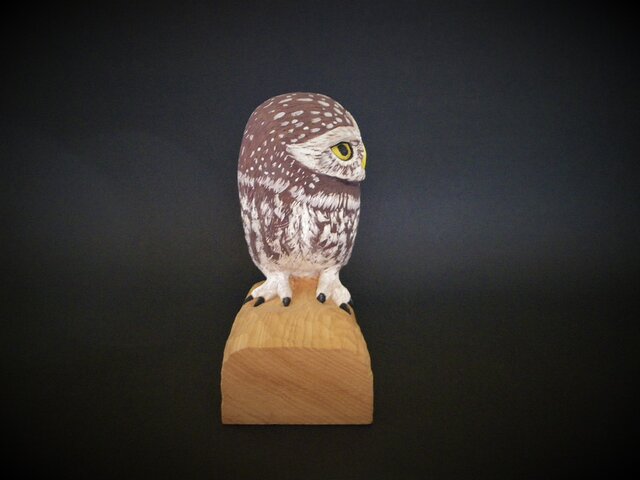 コキンメフクロウ？　ミミズク　置物　アンティーク　昭和レトロ it-5b40ccd9f0775-1200.jpg