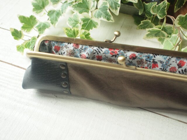 リバティープリント♥がま口ポーチ♥ペンケース♥ハンドメイド 楽天市場】手作りキット リバティプリント ラミネート 生地 で