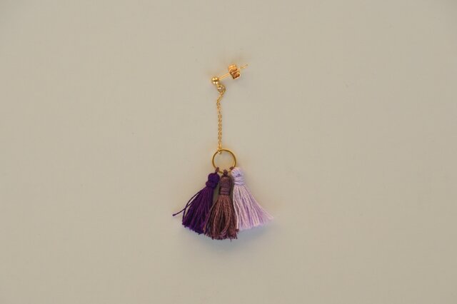 Tassel Hoop Ear Dress_002の画像1枚目