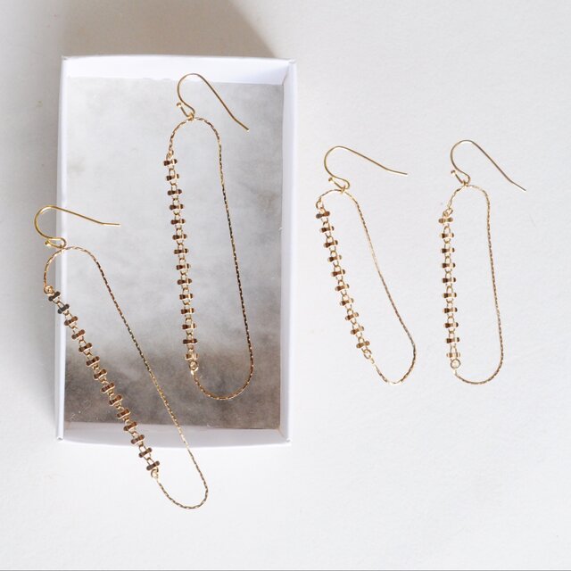 よつば earrings longの画像1枚目