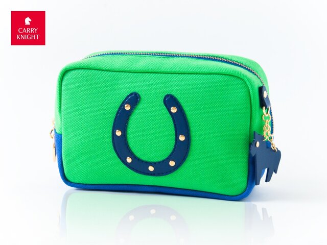 HORSESHOE CASE〈Green × Navy〉の画像1枚目