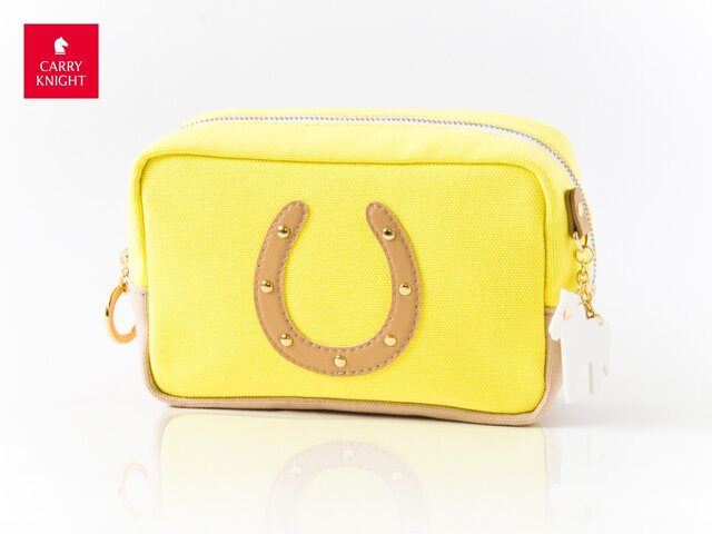 HORSESHOE CASE〈Yellow × Beige〉の画像1枚目
