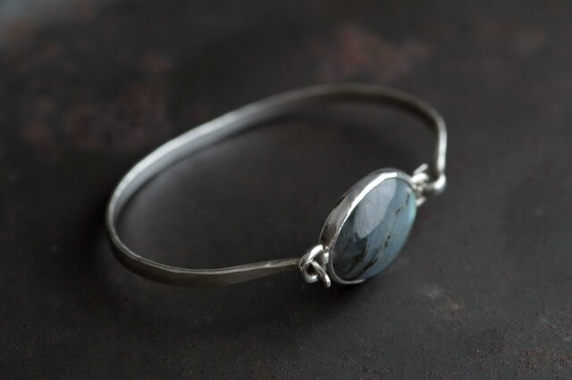 Labradorite bangle/ラブラドライトバングル | AINA MINERALS