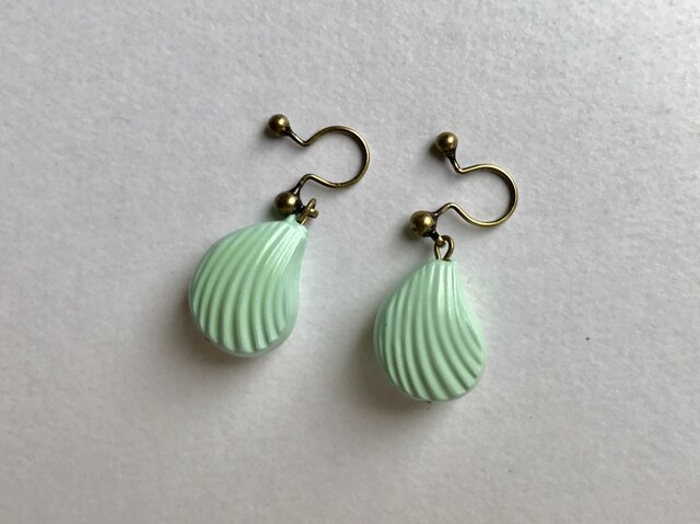 ノンホールピアス No.909ミントの画像1枚目