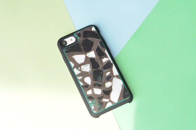 【即納】iPhone8ケース アイフォンケース スケートボード 木製 木目 高品質 職人手作り 薄型の画像1枚目