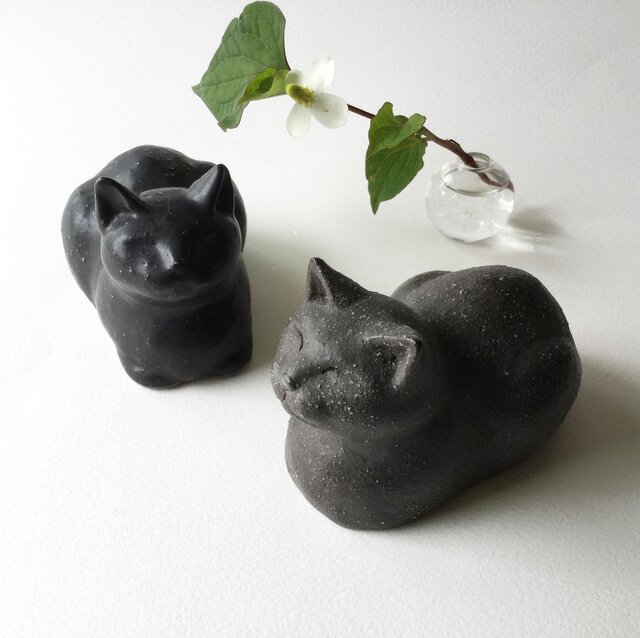Tさま用、良い顔の黒猫の画像1枚目