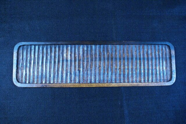 黒柿拭漆盆・我谷盆 102mm×367mm×12mm № T1734の画像1枚目