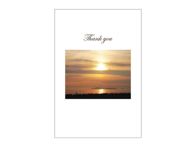 夏の夕日の39cardの画像1枚目