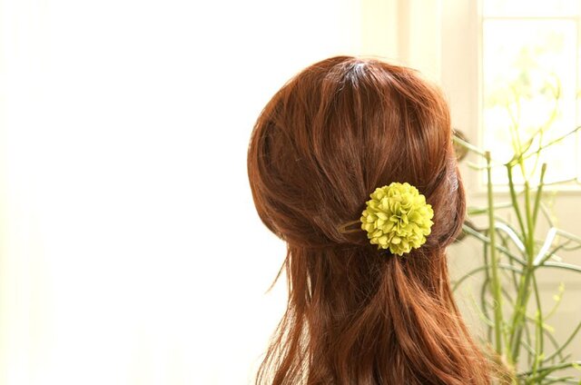 グリーンマムのヘアアクセの画像1枚目