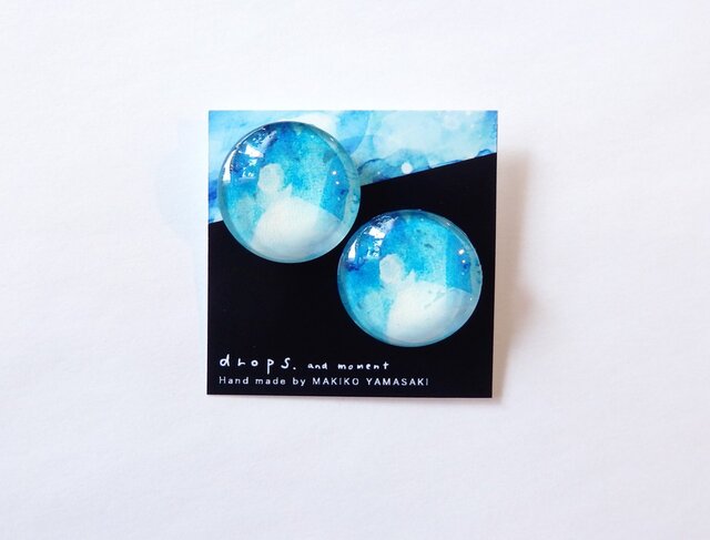 ピアス イヤリング drops / moment ▷calling #01の画像1枚目