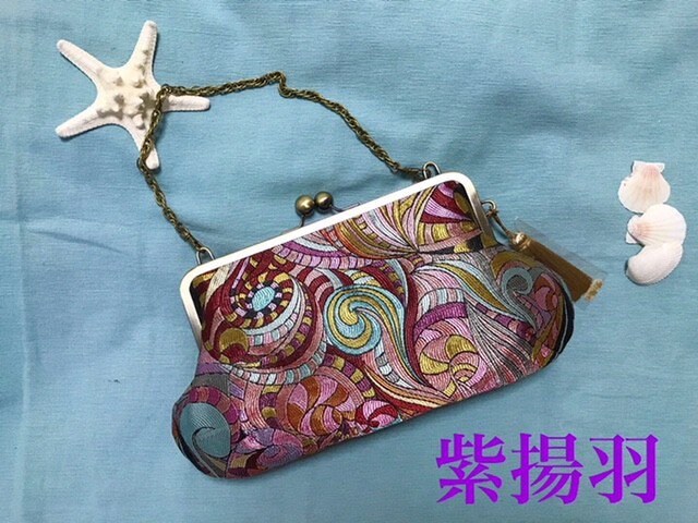 ゴブランがま口バッグ【ピエール】Lの画像1枚目