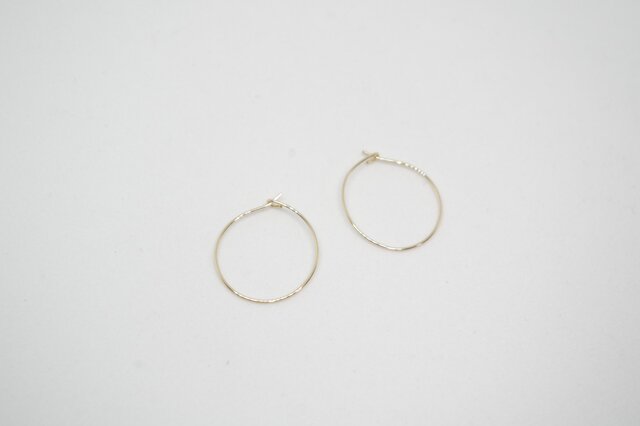 再販*14kgf*フープピアス #439の画像1枚目