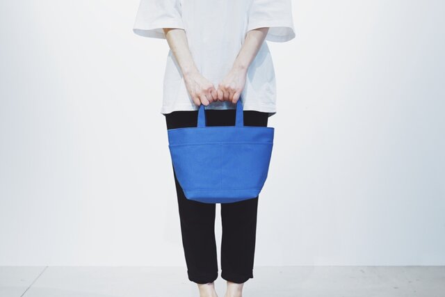 【廃盤20%OFF】SHIKAKU TOTE blue (ブルー)の画像1枚目