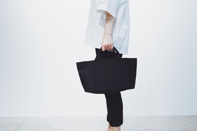 YOKONAGA TOTE black (黒)の画像1枚目