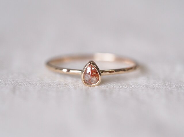 Baby Cherry Diamond Ringの画像1枚目