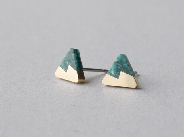 ジグザグピアス ▲ 苔 平の画像1枚目