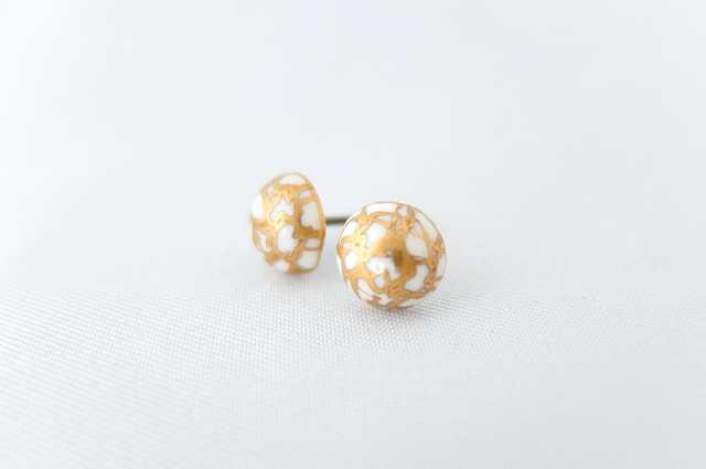 ピアス メドウ gold/small2の画像1枚目