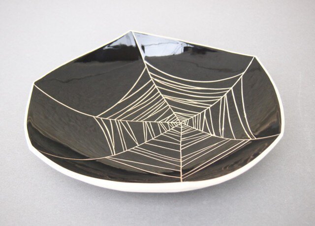 black plate (spider web)の画像1枚目