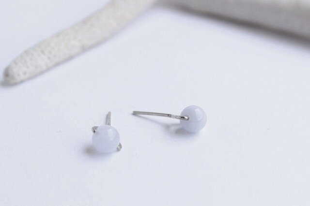 ブルーレース Yピアス Silver925 or K18の画像1枚目