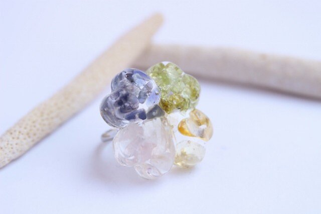 しあわせの四つ葉 カラフル Ring の画像1枚目