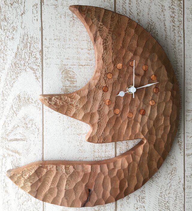 moon wall clock plane treeの画像1枚目