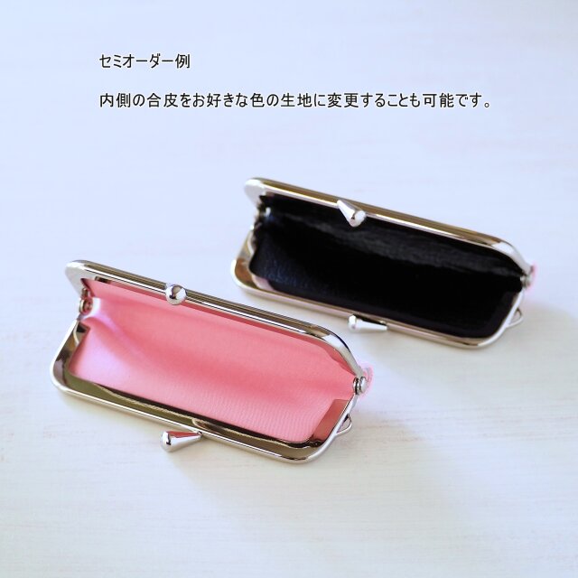 □がま口印鑑ケース・キャンディードット□ | iichi 日々の暮らしを