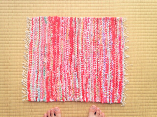 裂き織りマットDの画像1枚目