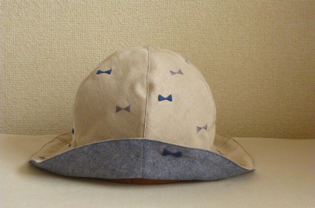 リボン柄 チューリップハット Iichi ハンドメイド クラフト作品 手仕事品の通販
