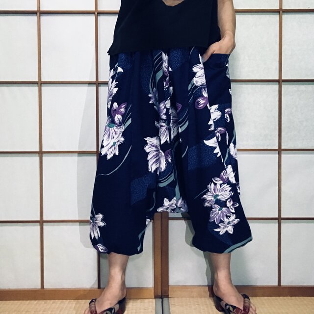 サルエルパンツ de 浴衣 可憐の画像1枚目